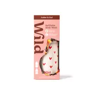 Wild Body Wash Heart Case Amber & Oud Dušo želė, 300 ml